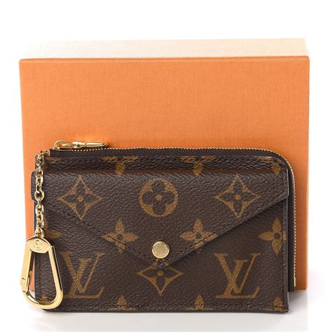 louis vuitton monogram card holder hotstamping|Louis Vuitton empreinte card holder.